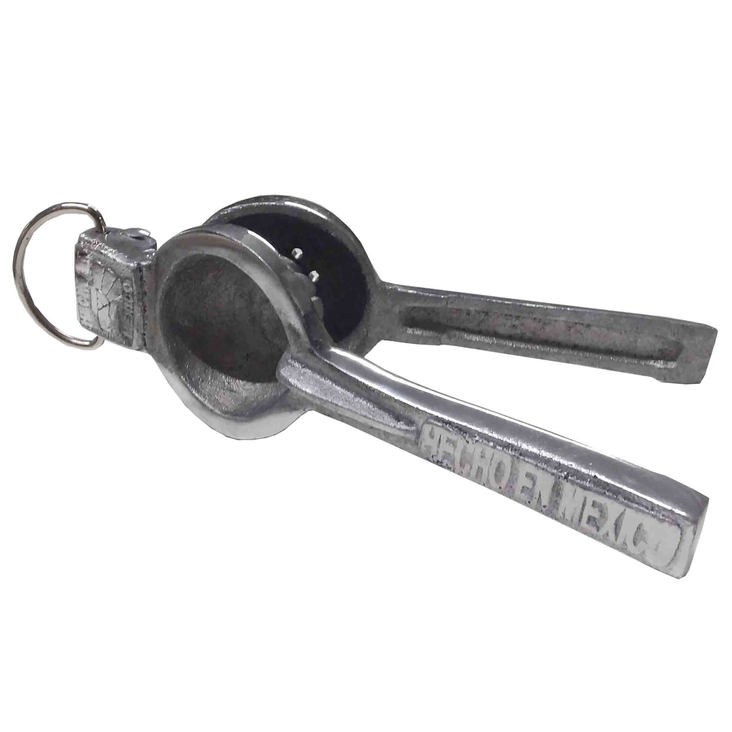 Exprimidor metalico grande lijado para limon