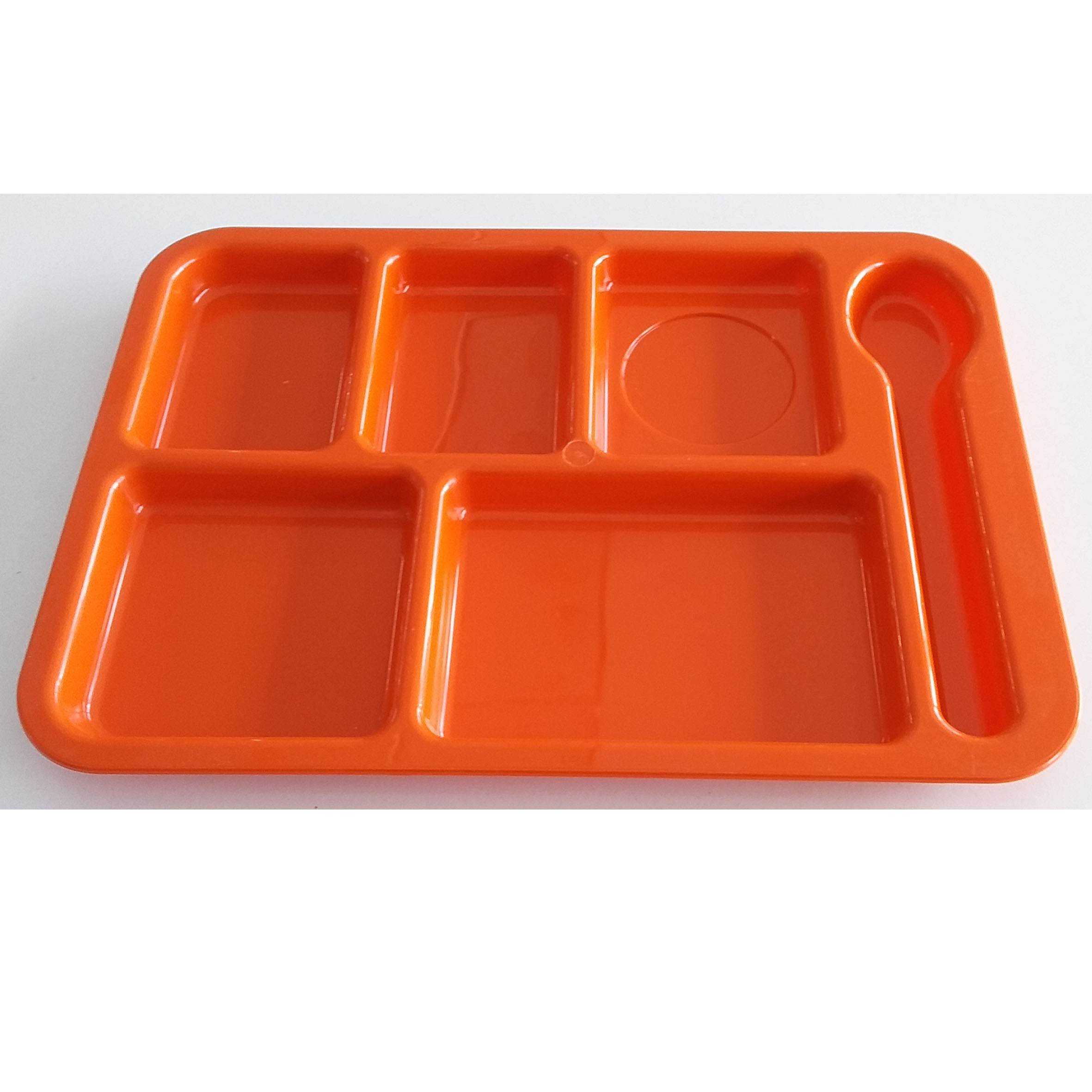 Charola de plastico con 6 divisiones TECNI
