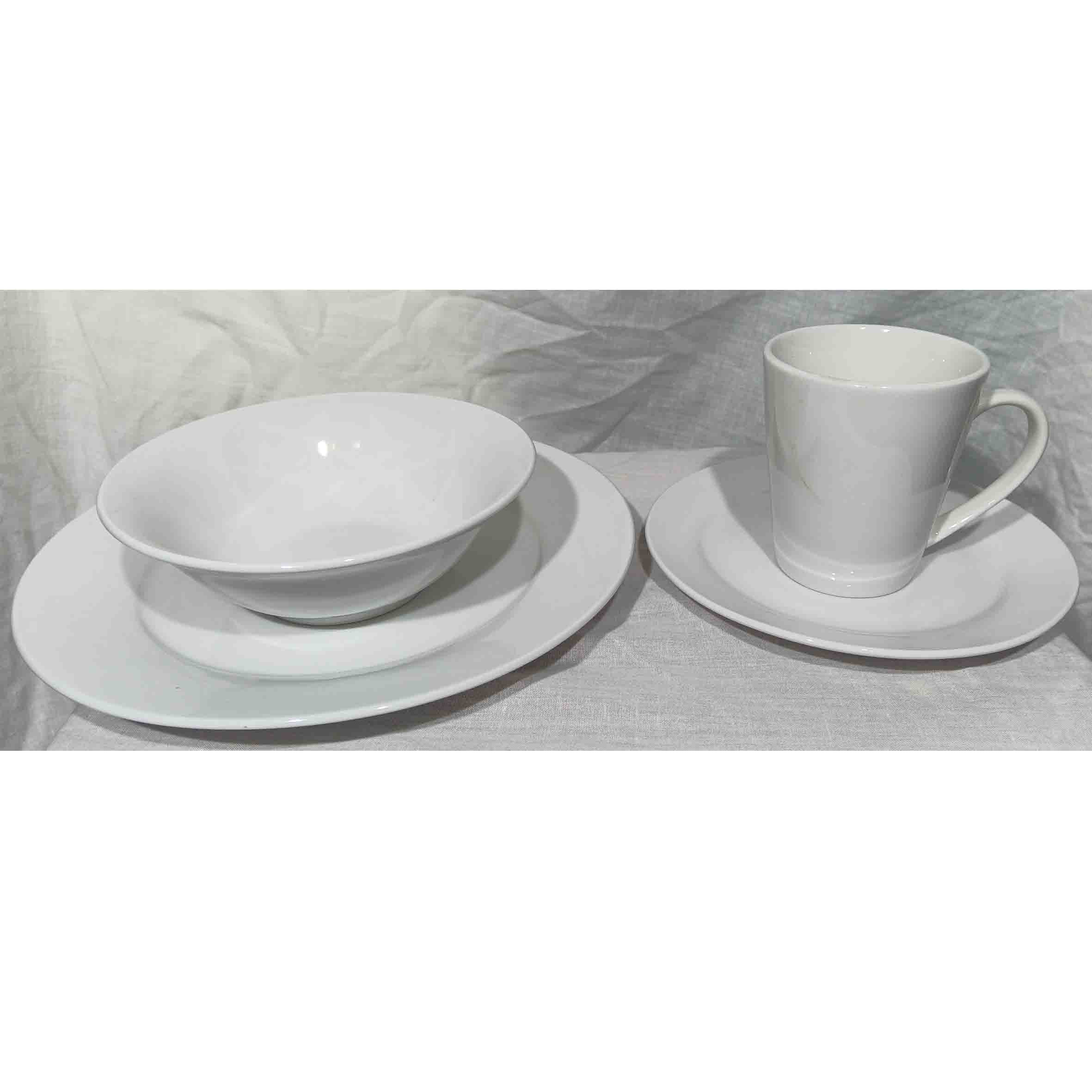 Vajilla loza noble court 16pzas gibson