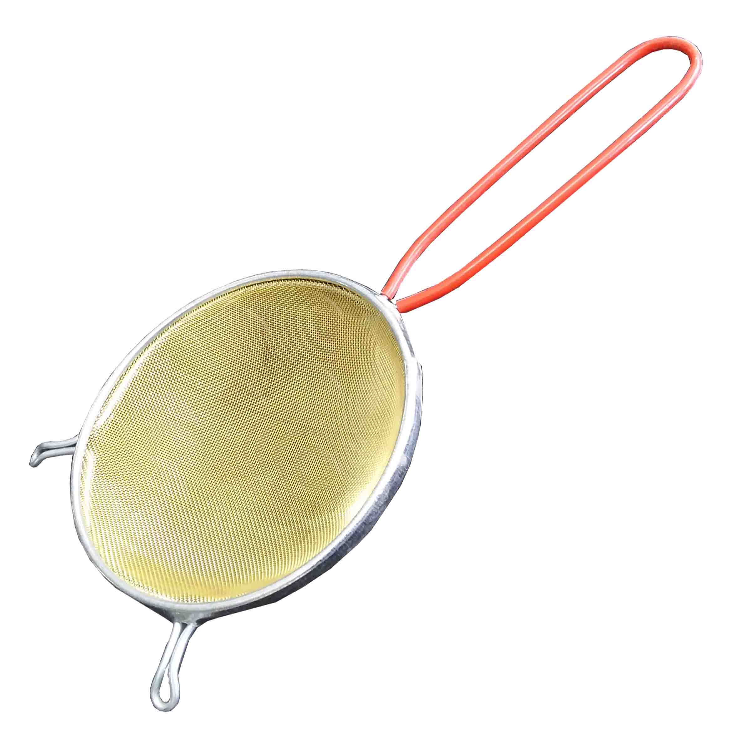 Colador metalico malla fina 8cms