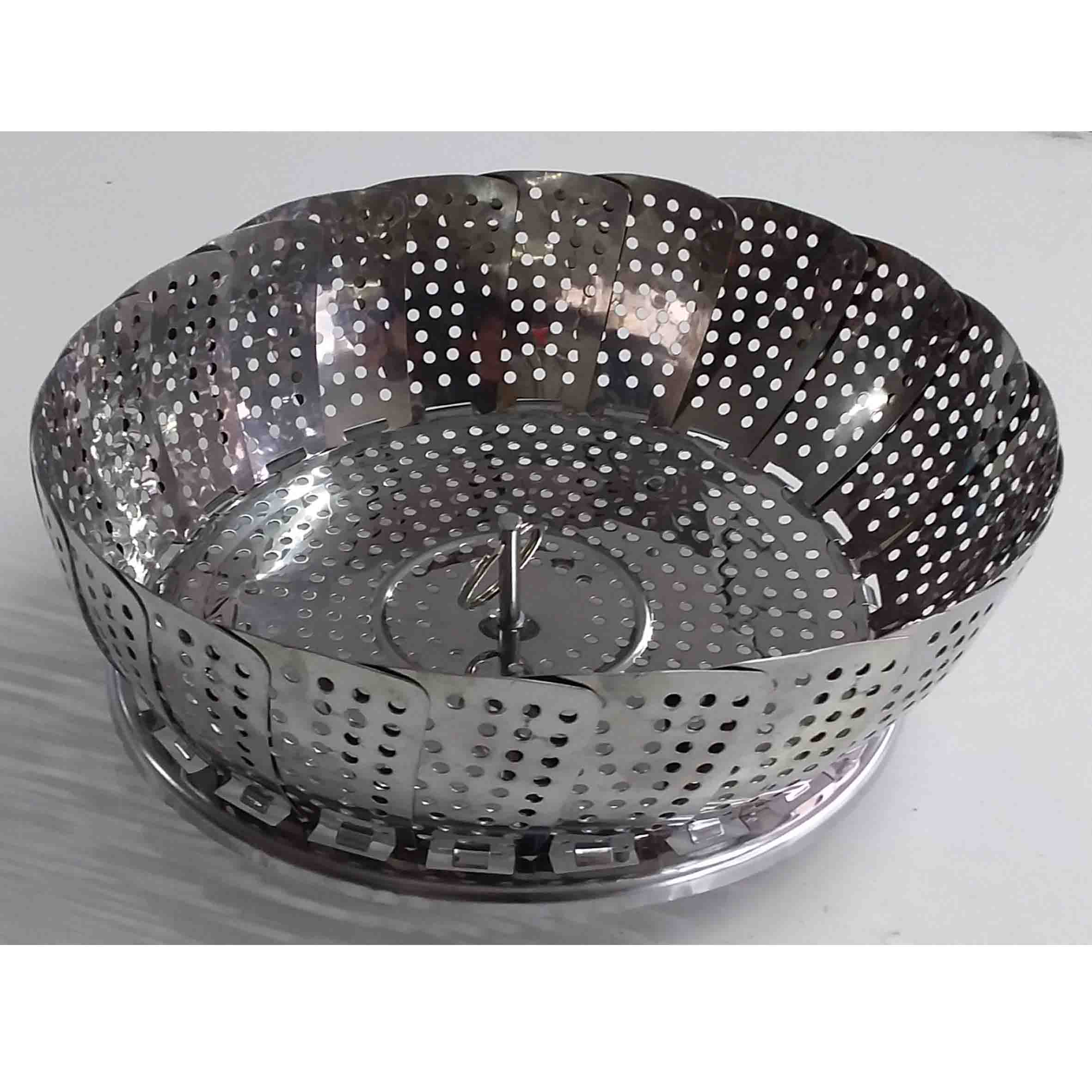 Canastilla vaporera 28cms acero inoxidable ALMET