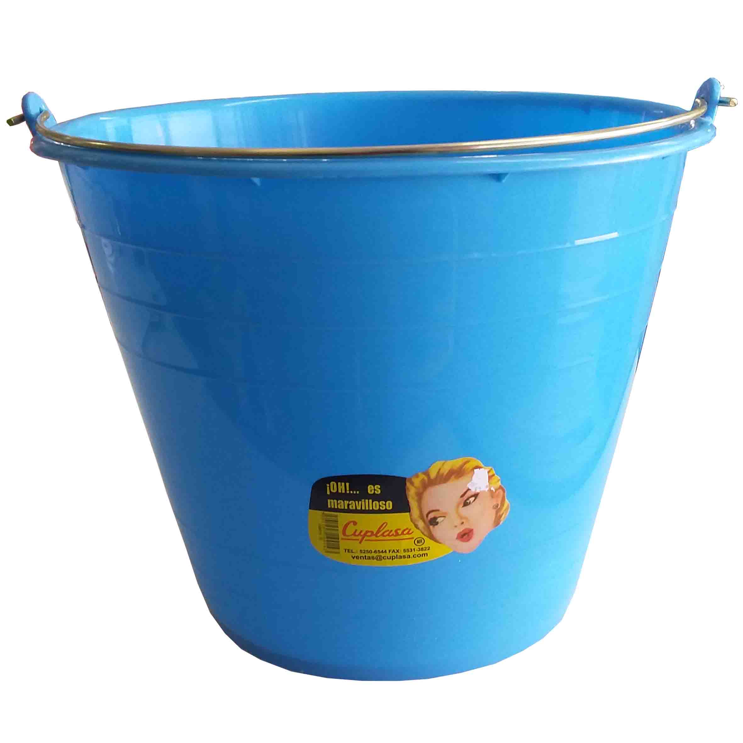 Cubeta plastico 9.5litros no.12 CUPLASA