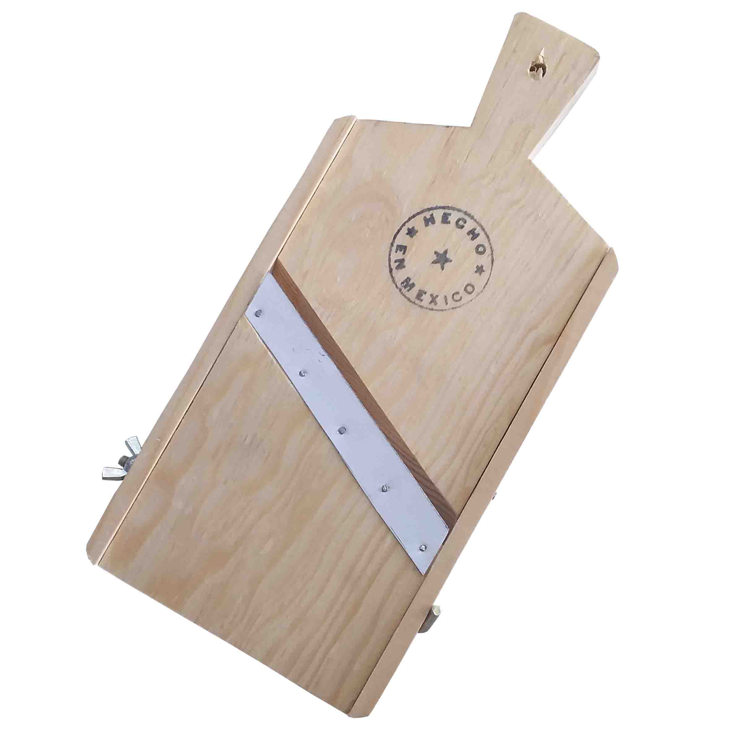 Rebanador papa madera jumbo