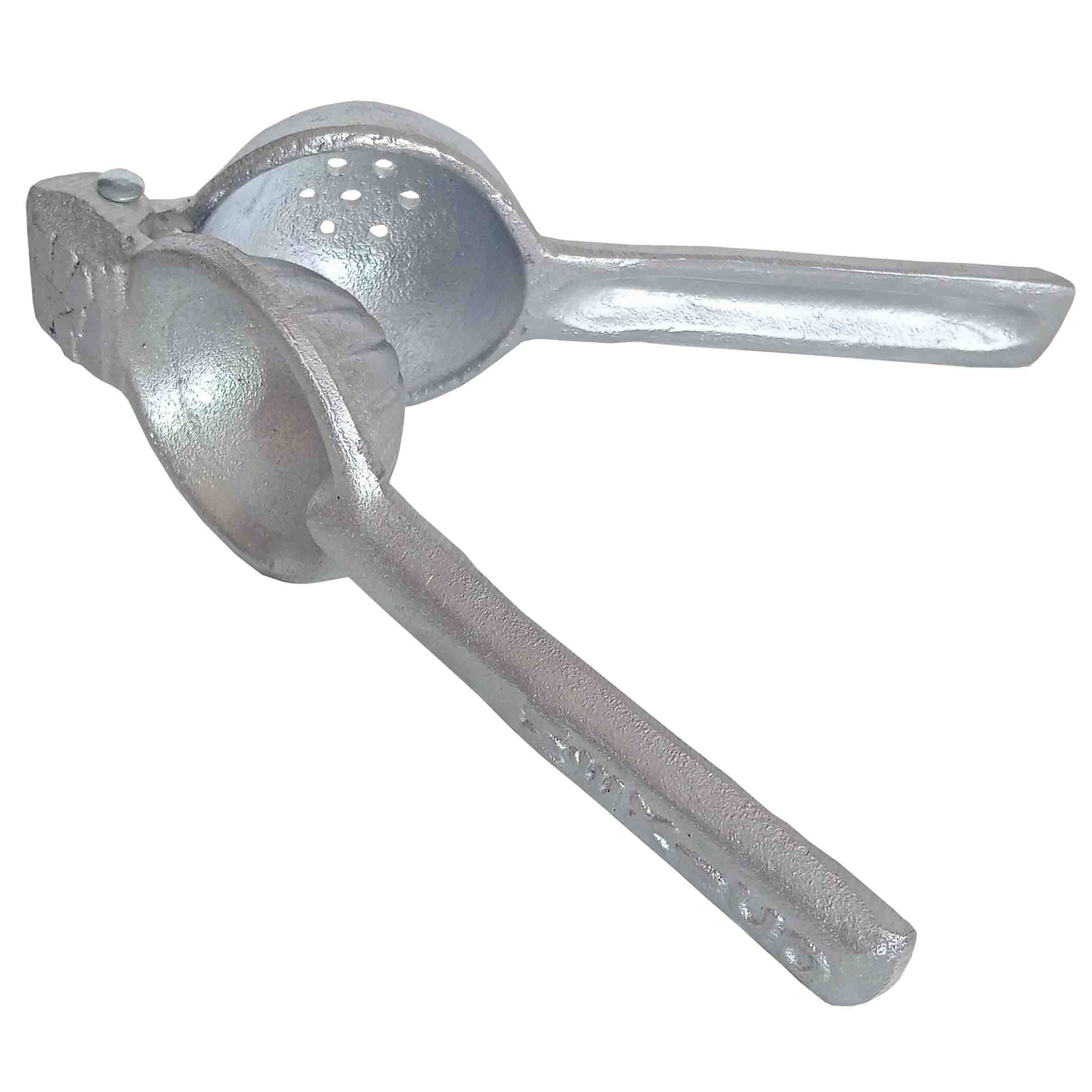 Exprimidor metalico mediano lijado para limon